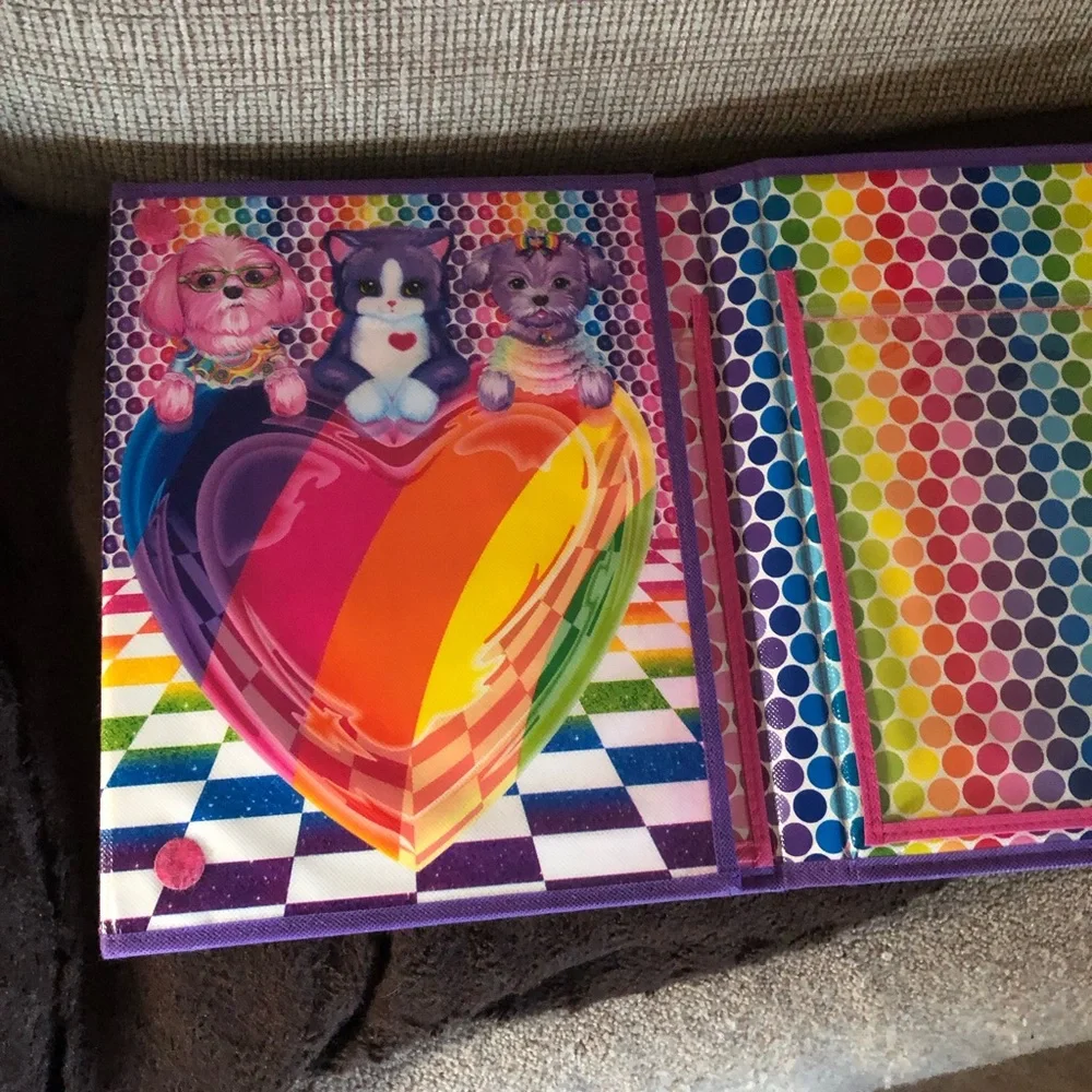 🎃🌈Y2K Colorful Pegasus and Animal Folder w/Handles - 130A $35 or $30 w/offer